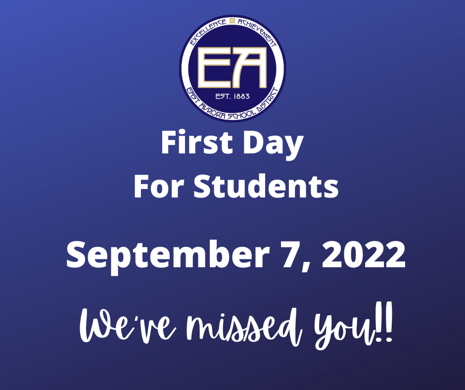 first day of school for students is September 7
