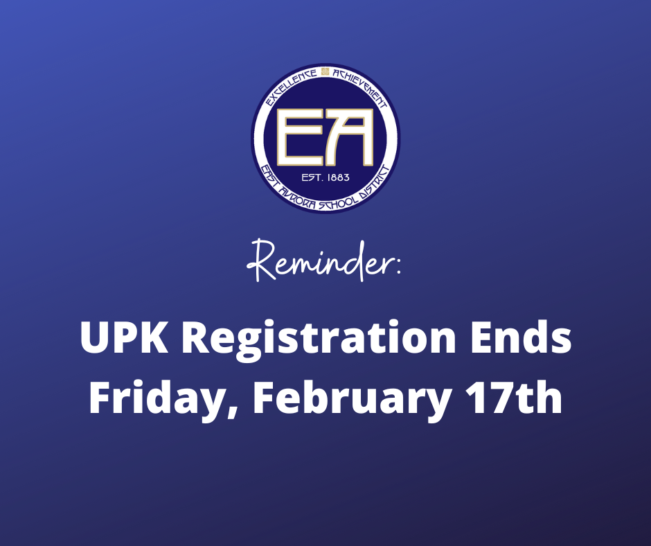 UPK Registration Ending